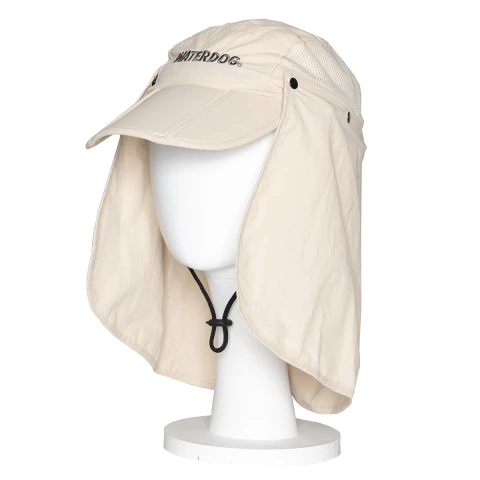 Gorra con visera y cubre nuca desmontable Waterdog Cap525