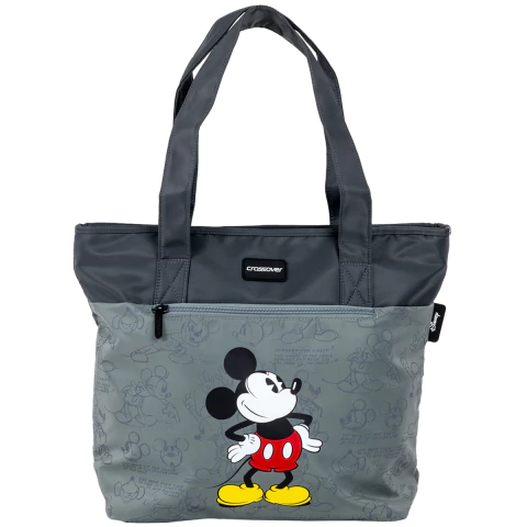 Bolso Chico Crossover Disney Mickey Classic Gris