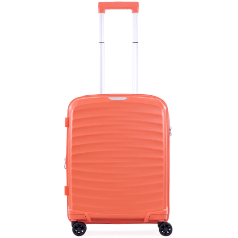 Valija Crossover Carry On Polipropileno Estrella Naranja