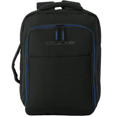 Mochila Porta Notebook Crossover Urban 14" Negro con Azul