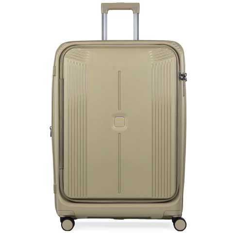 Valija Crossover Minerva Grande Polipropileno Beige