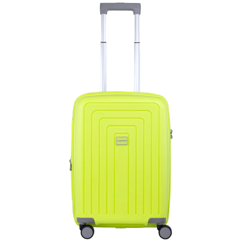 Valija Crossover Carry On Polipropileno Vani Verde Limón