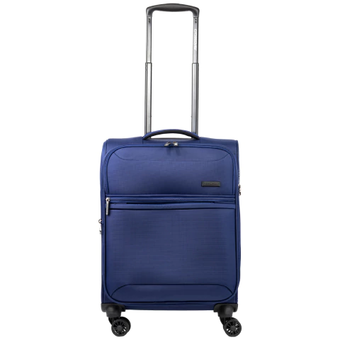 Valija Crossover Carry On Semi Rígida Pluma Azul