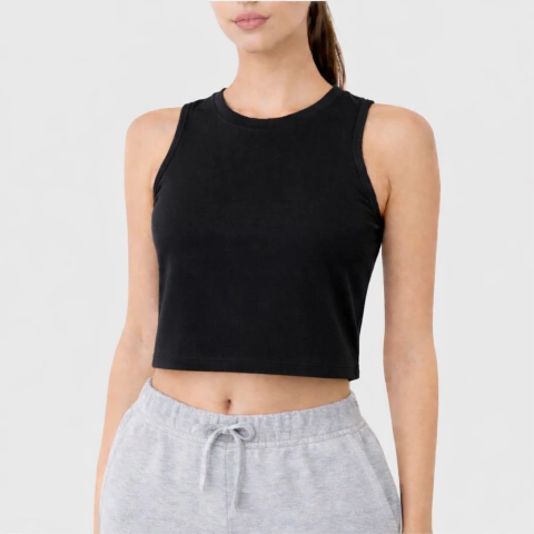MUSCULOSA NEGRA DE MUJER