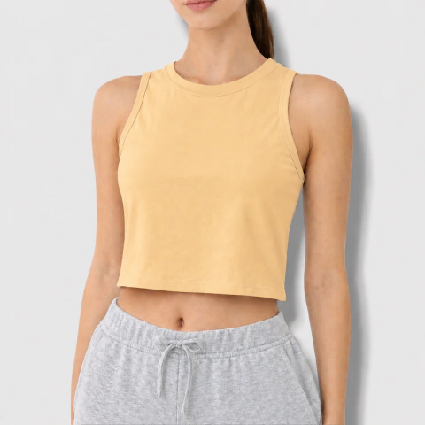 MUSCULOSA BEIGE FUERTE DE MUJER