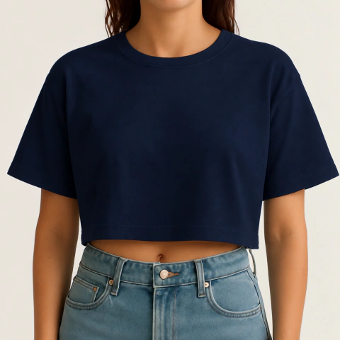 PUPERA OVERSIZE AZUL MARINO PEINADO 24.1