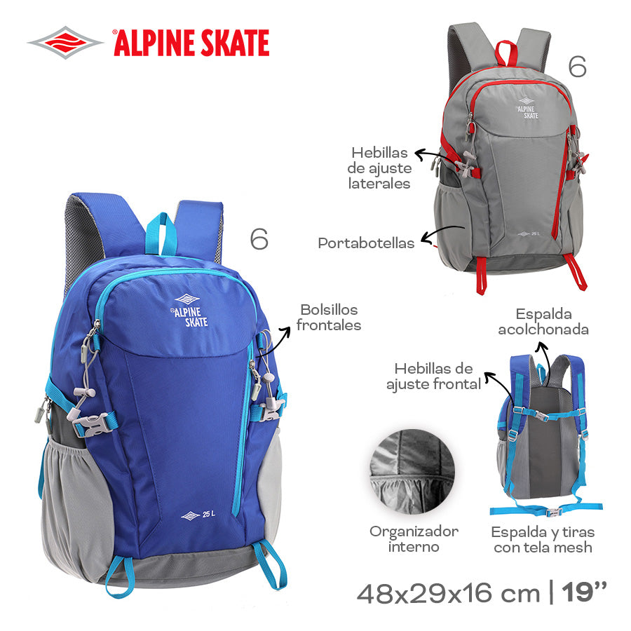 MOCHILA CAMPING ALPINE SKATE 53669