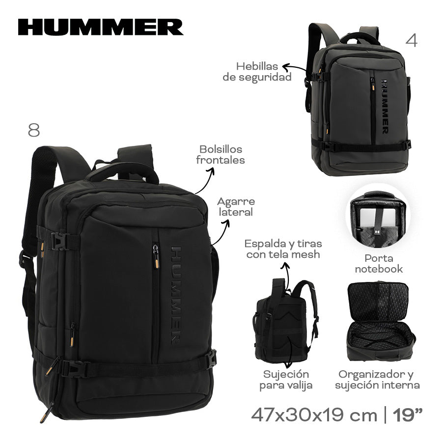 MOCHILA PORTANOTEBOOK HUMMER 53668