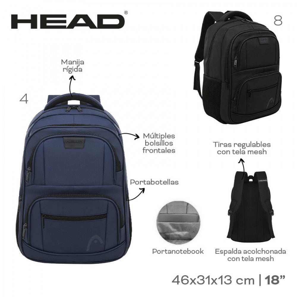 MOCHILA PORTANOTEBOOK HEAD 31601