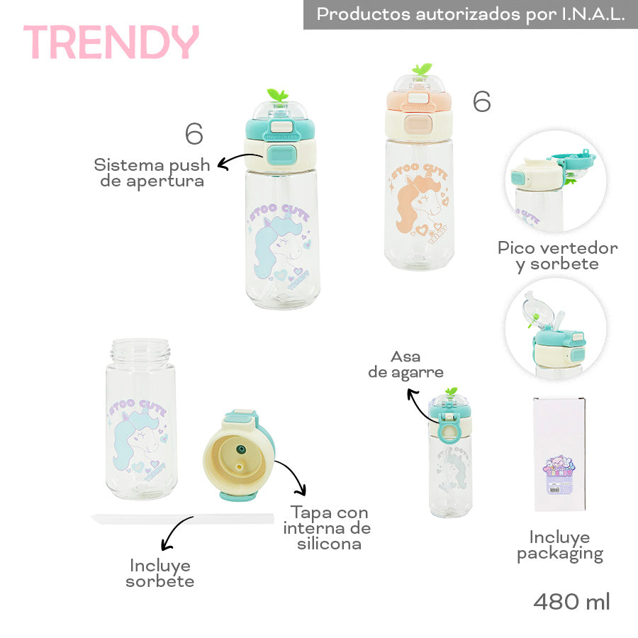 BOTELLA TRENDY 30436