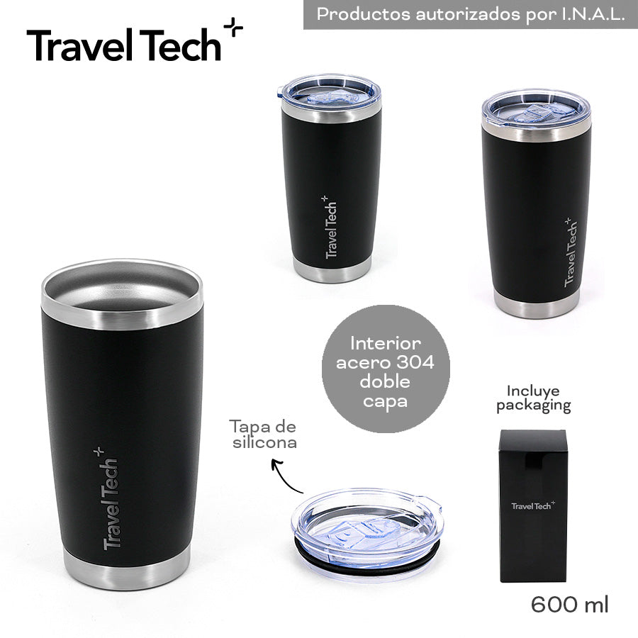 VASO TERMICO TRAVEL TECH 600ML 18616