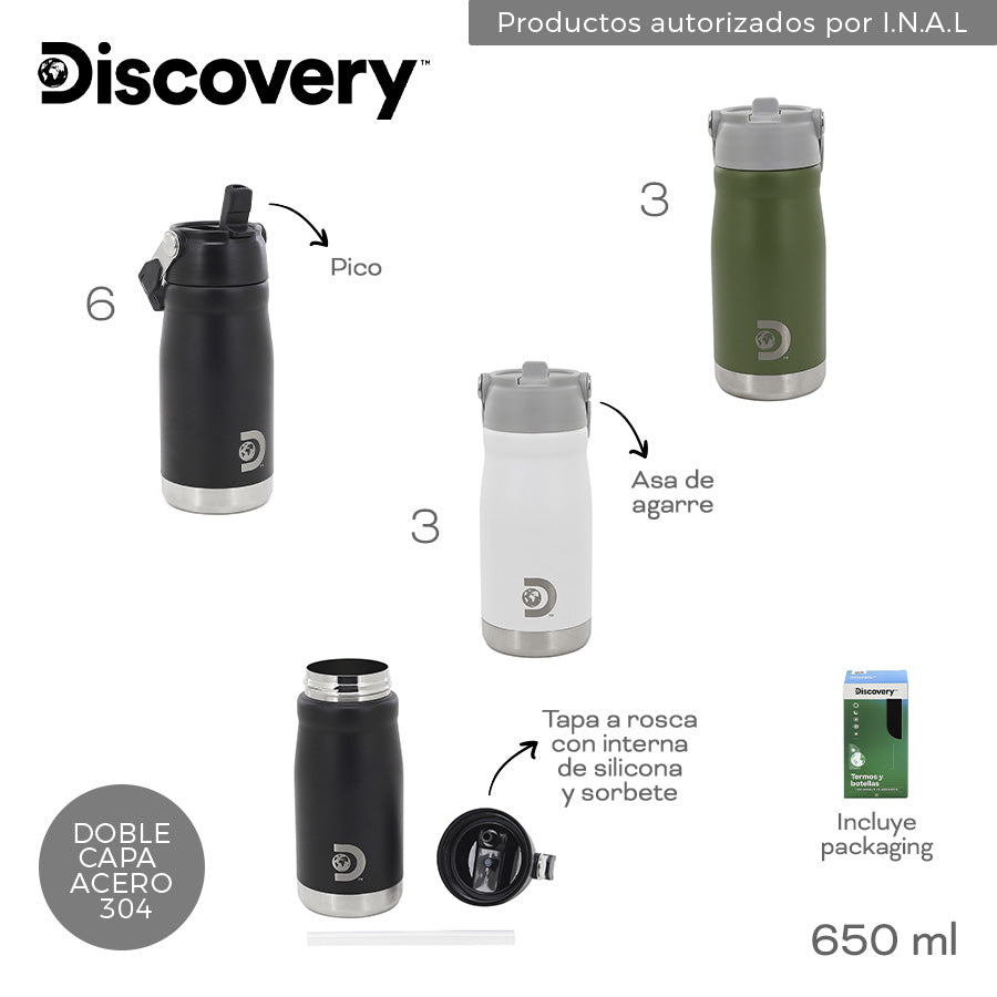 BOTELLA TERMICA DISCOVERY 650ML 18459