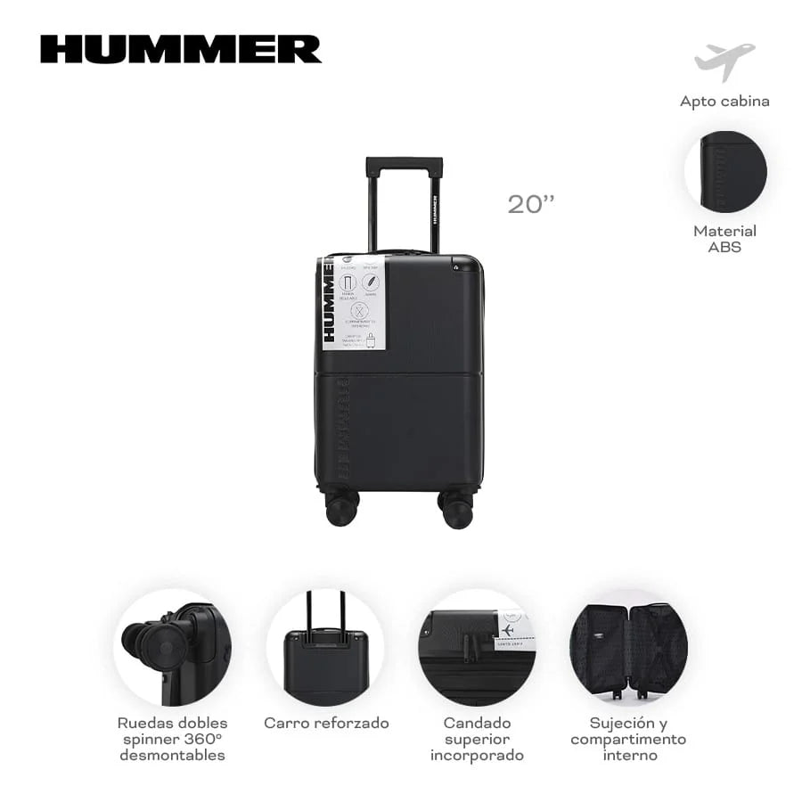 VALIJA CARRY ON HUMMER 28962