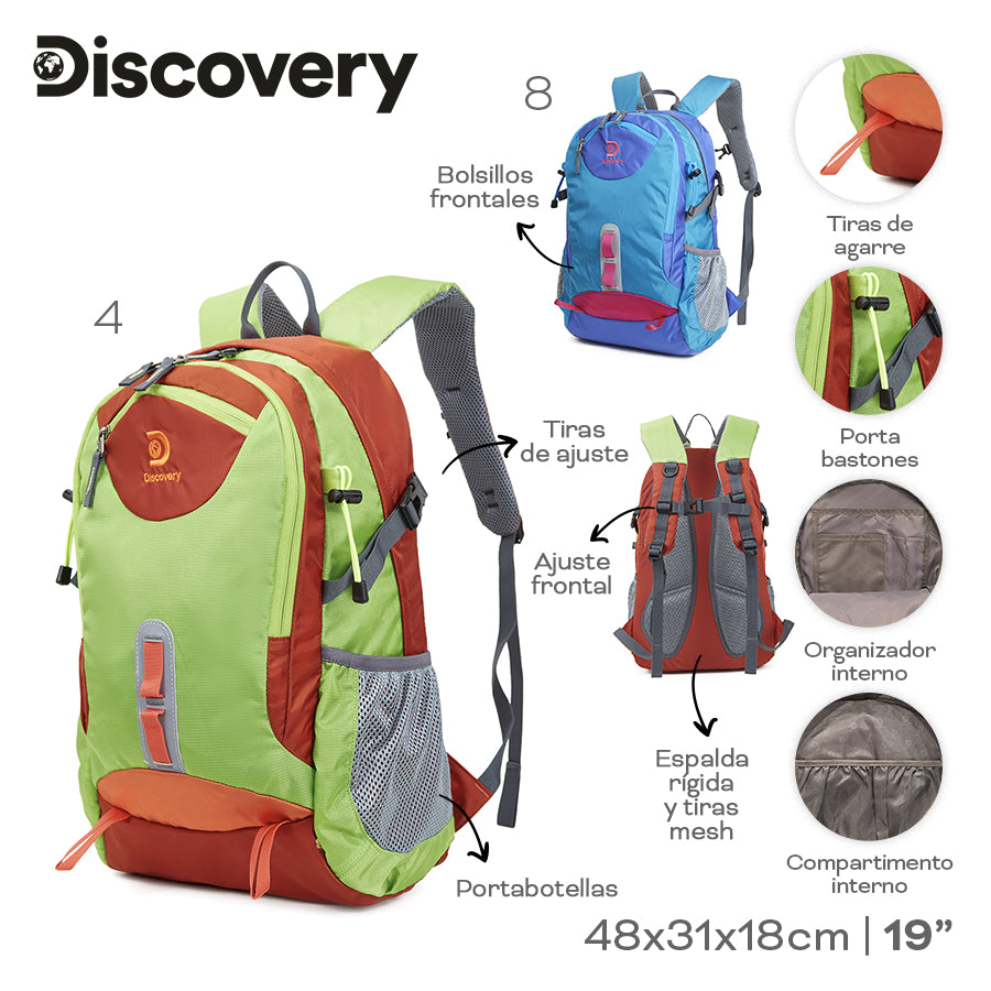 MOCHILA CAMPING DISCOVERY 22309