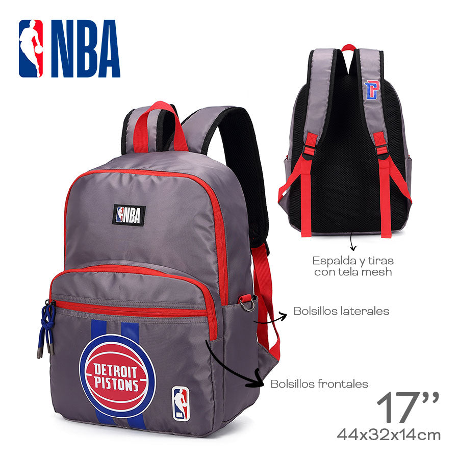 MOCHILA NBA DETROIT PISTONS 22081