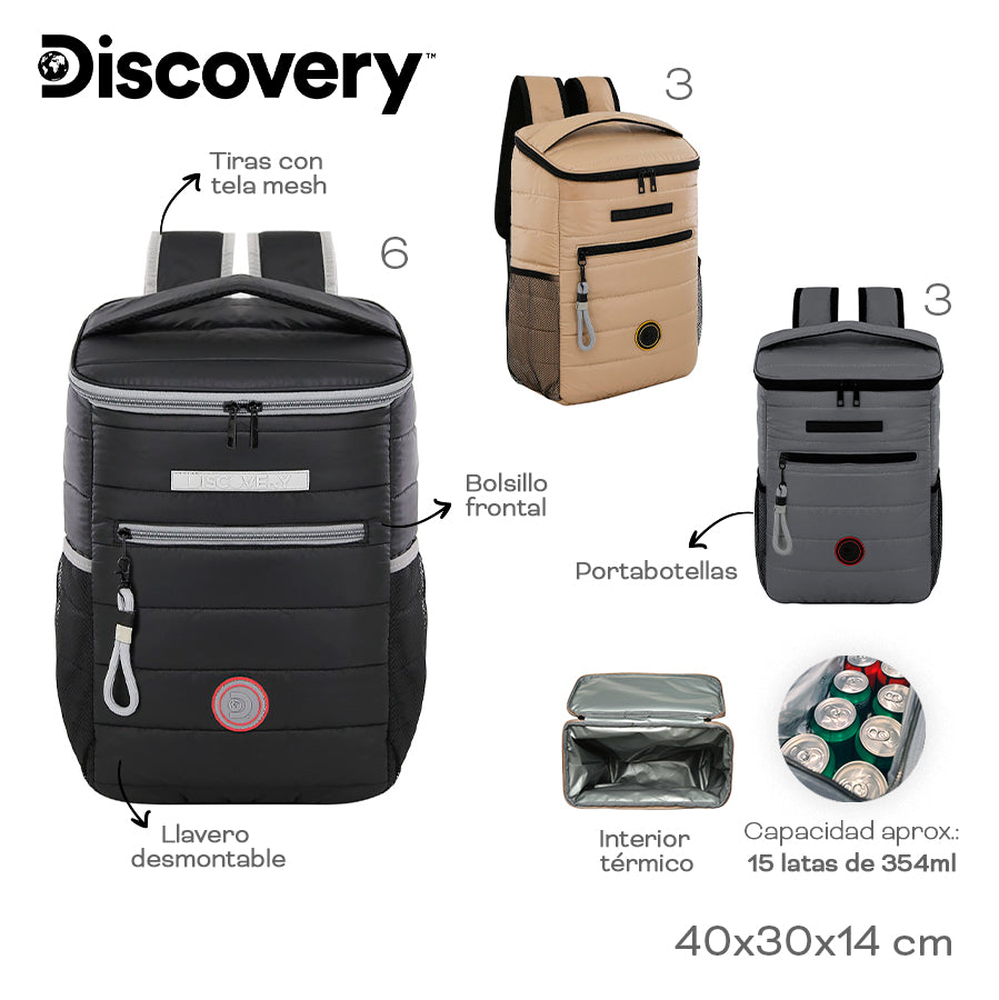 MOCHILA COOLER DISCOVERY 19064