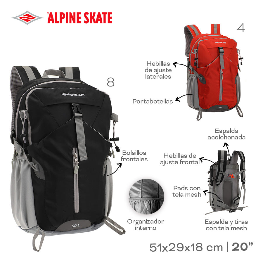MOCHILA CAMPING ALPINE SKATE 53676