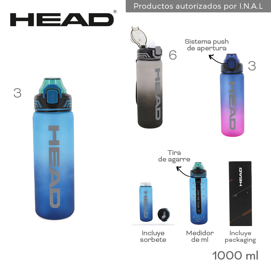 BOTELLA HEAD 31371