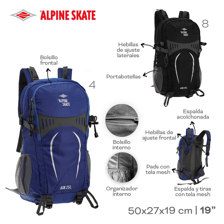 MOCHILA CAMPING ALPINE SKATE 53673