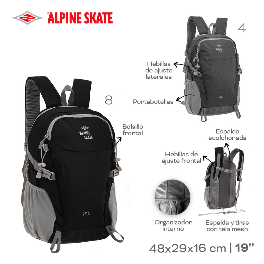 MOCHILA CAMPING ALPINE SKATE 53670