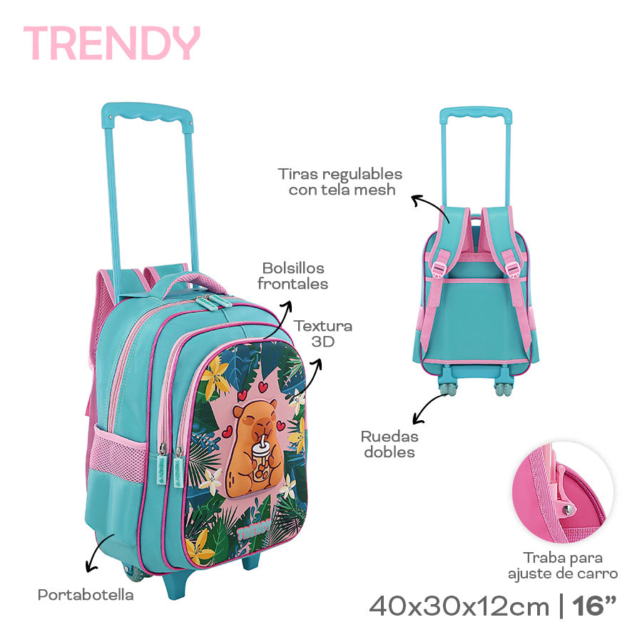 MOCHILA CARRO TRENDY 30107