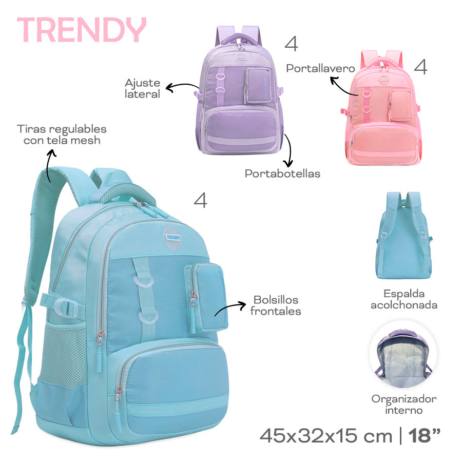 MOCHILA TRENDY 19256
