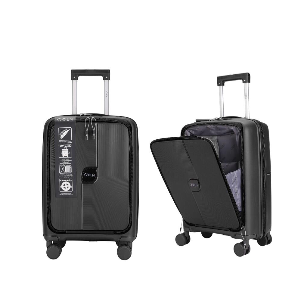 VALIJA CARRY ON OWEN OW40025N (NEGRA)