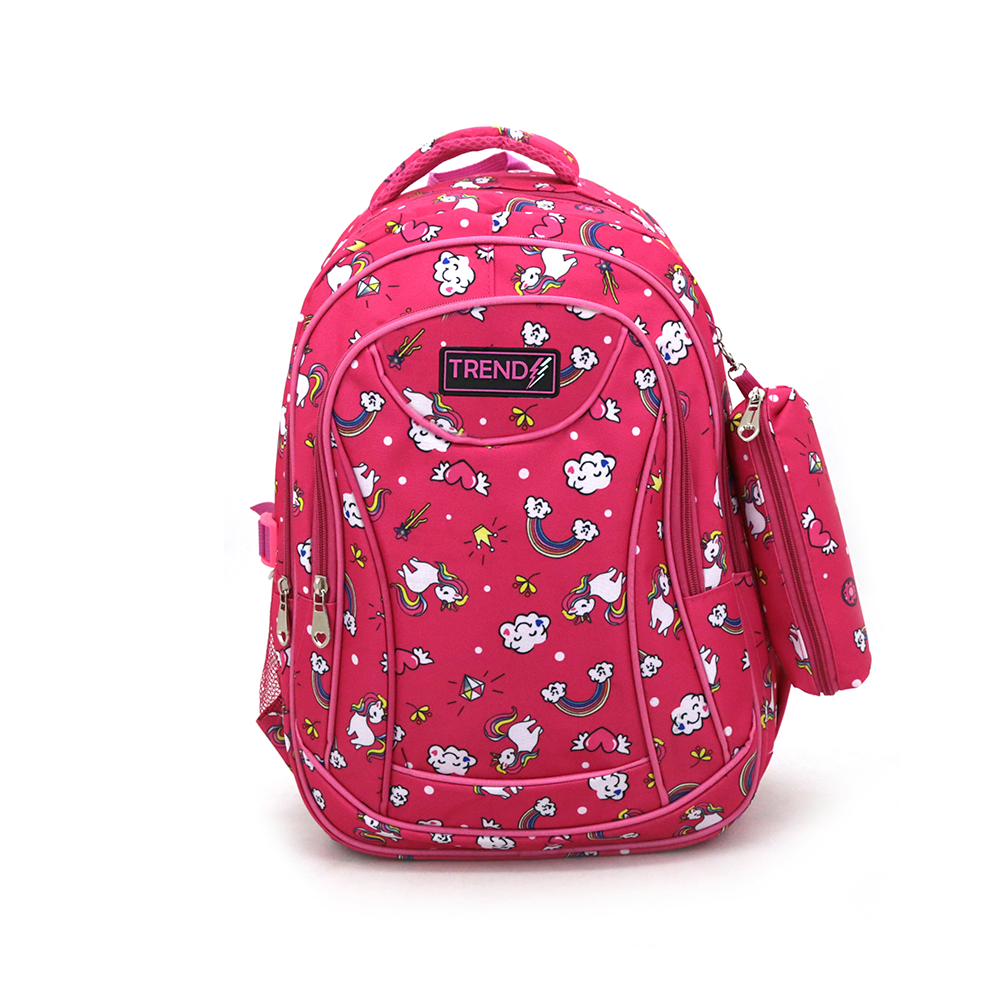 MOCHILA Y CARTUCHERA TRENDY 15295