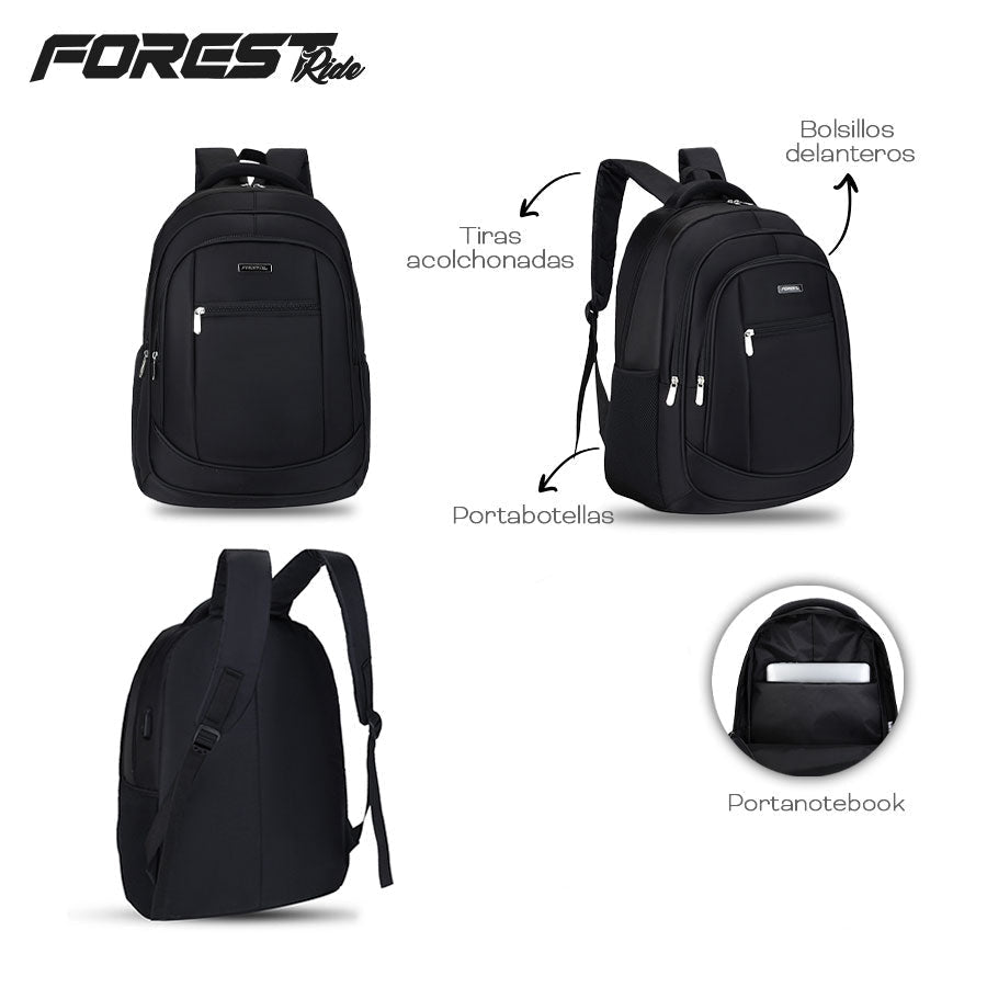MOCHILA FOREST PORTANOTEBOOK 50738-51216-51266-51400