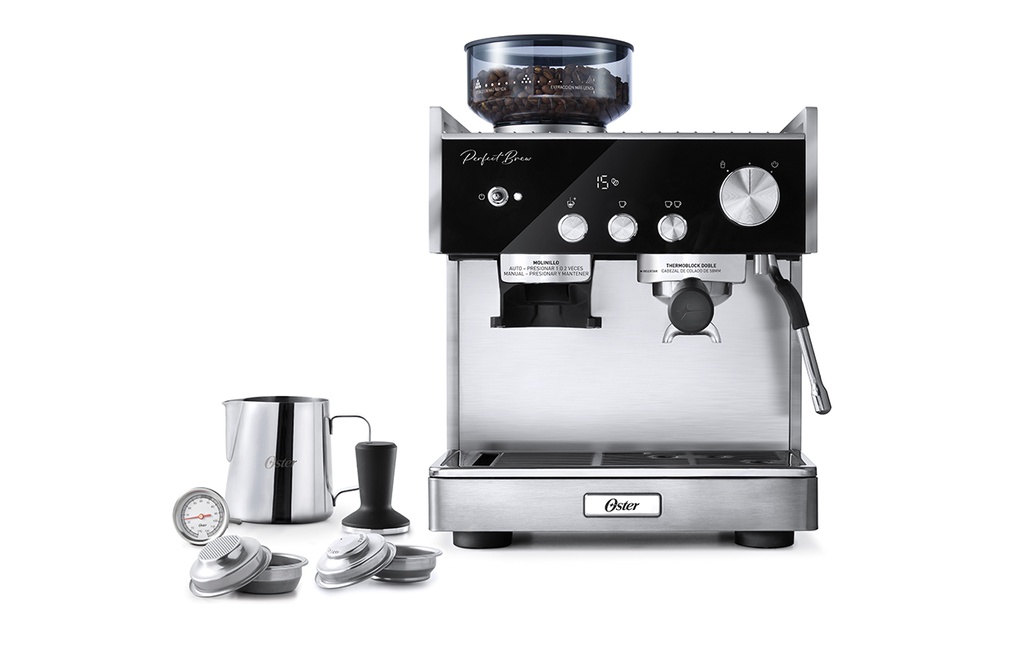 Cafetera Oster Espresso Perfect Brew Máxima