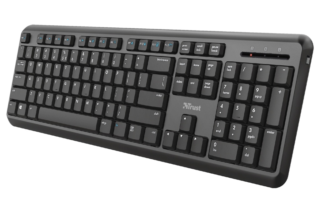 Teclado Silencioso inalámbrico Trust TK-350