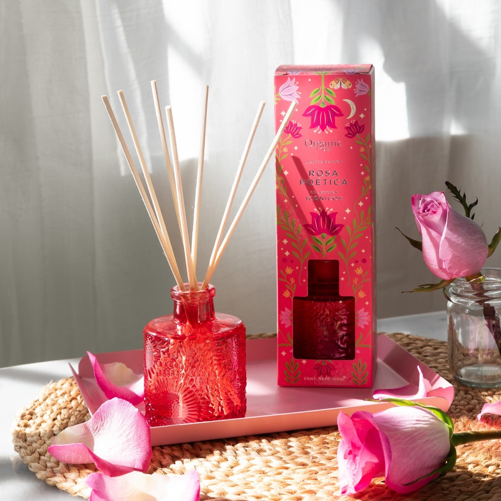 DIFUSOR DE AMBIENTE ROSA POÉTICA