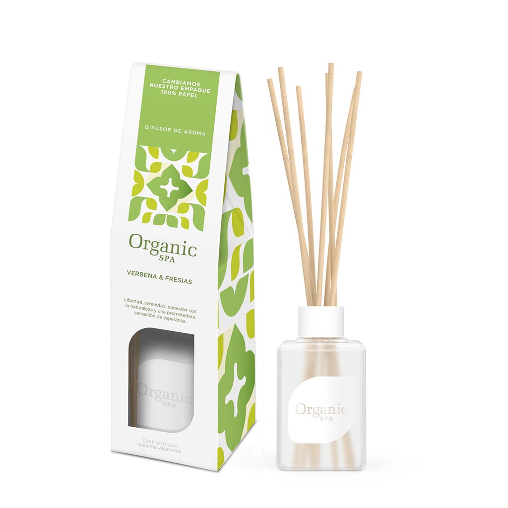 DIFUSOR DE AMBIENTE SPA VERBENA & FRESIAS