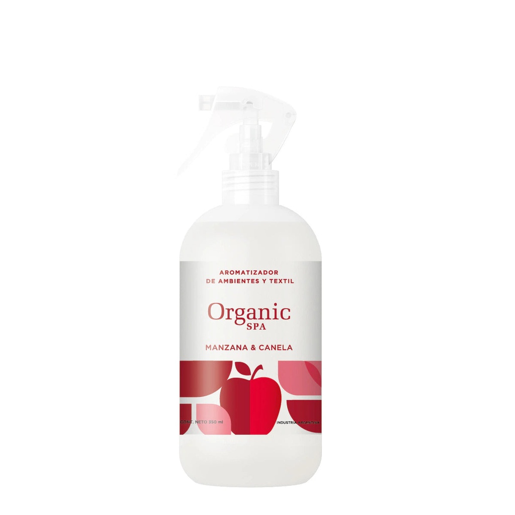 AROMATIZADOR DE AMBIENTES Y TEXTIL MANZANA & CANELA