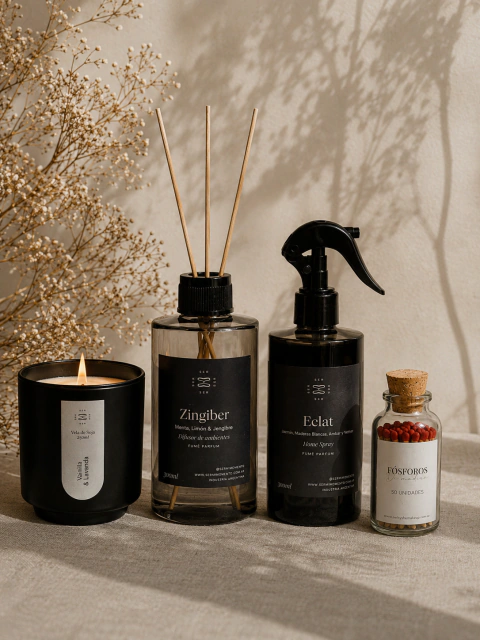 Kit Aromas Fumé Parfum