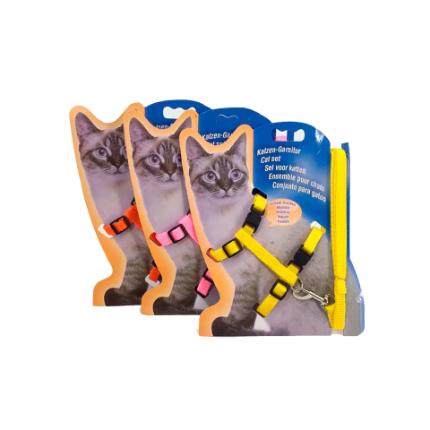 Pretal correa ajustable para gatos y perros pequeños