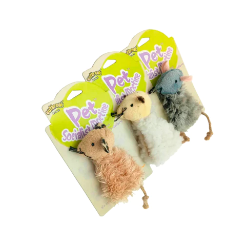 Peluches animalitos con Catnip 10 cm