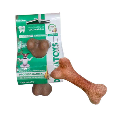 Juguete de fibra de coco para mordida fuerte
