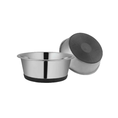 Comedero acero inoxidable base full antideslizante