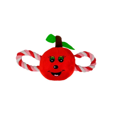 Peluche manzana con sogas 21cm