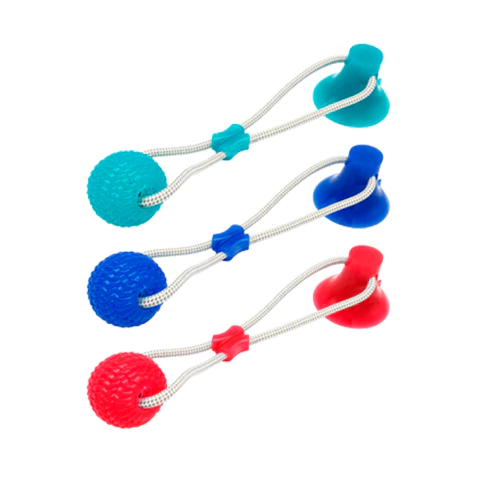 Pelota con sopapa TPR. 42cm