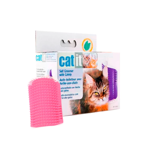Cepillo rascador Cat It con Catnip