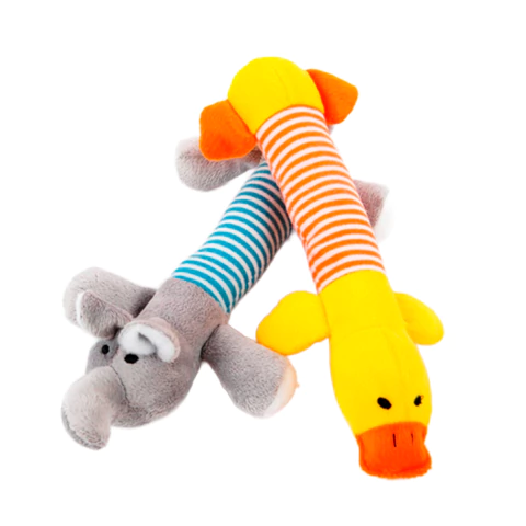 Peluche animales a rayas 27cm