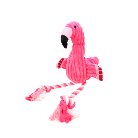 Peluche con sogas "flamenco". 20 Cm