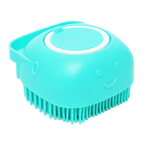 Cepillo de baño masajeador de silicona