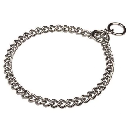 Collares de ahorque cromados x 6 unidades