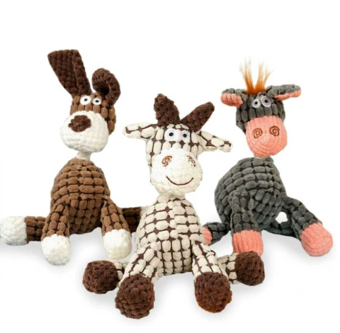 Peluche con cuello de soga