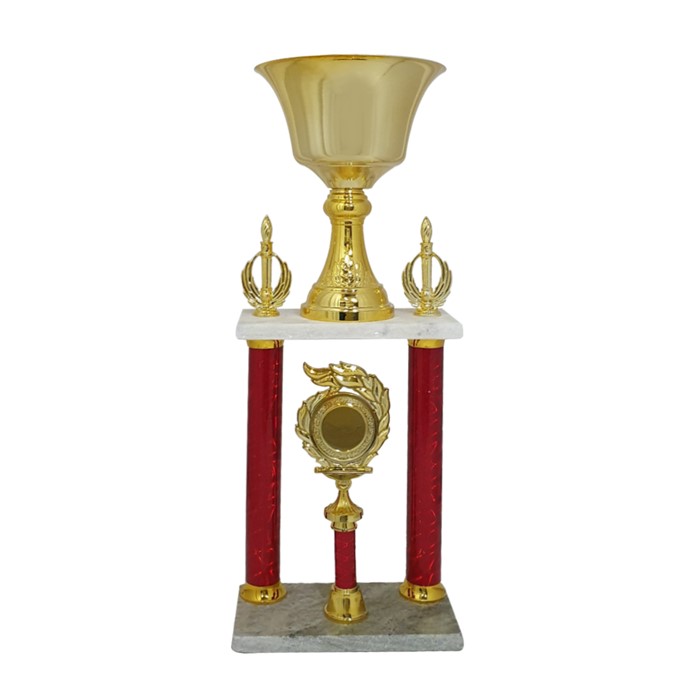 Trofeos TROFEOS 02 COLUMNAS COPA METÁLICA