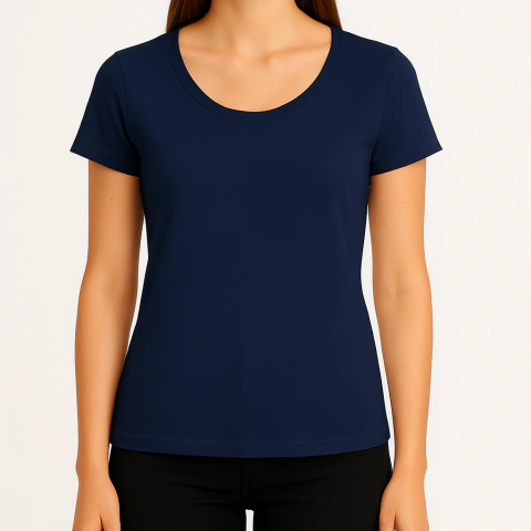 REMERA DE MUJER ALGODÓN PEINADO