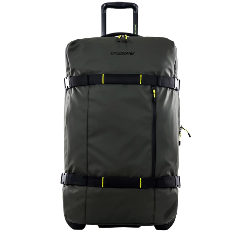 [CX-941104-1] Valija Crossover 2 Ruedas Tela Impermeable Titan Grande Verde Oscuro 94110